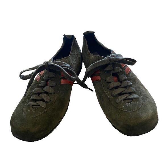 Merrell Yew Green Duet Air Cushion Suede Sport Hiking Slip Resistant Sneakers 6 - Picture 4 of 6